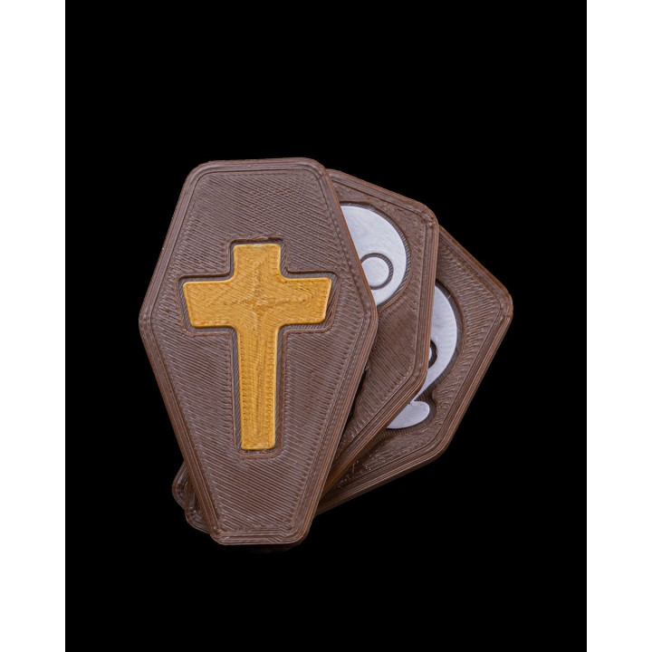 Cercueil Peek-A-Boo – Boîte Fidget Aimantée Halloween