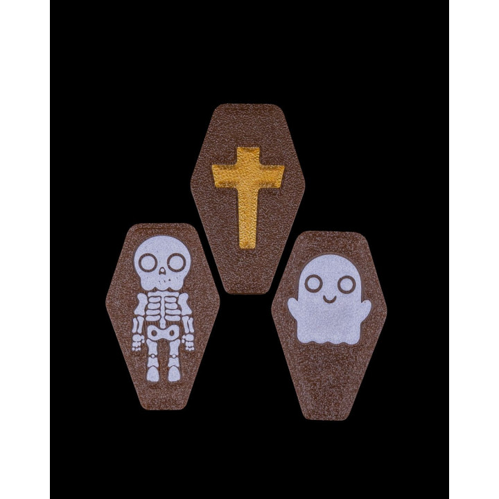 Cercueil Peek-A-Boo – Boîte Fidget Aimantée Halloween