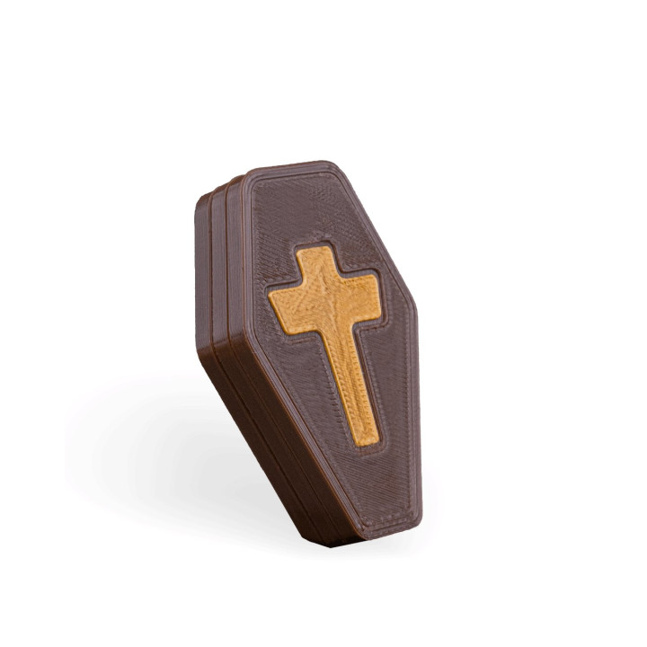 Cercueil Peek-A-Boo – Boîte Fidget Aimantée Halloween