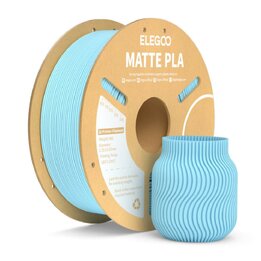 Elegoo - Mat PLA - Bleu Glacé - 1,75 mm - 1 kg | Maison Drabiec