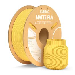Elegoo - Mat PLA - Jaune Soleil - 1,75 mm - 1 kg | Maison Drabiec