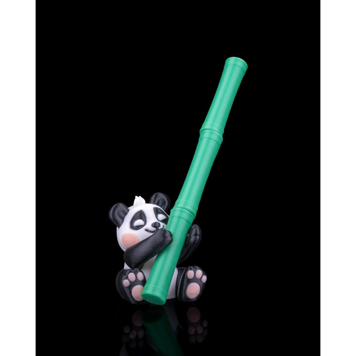 Panda Équilibriste De Bambou – Jeu D'Adresse Magnétique