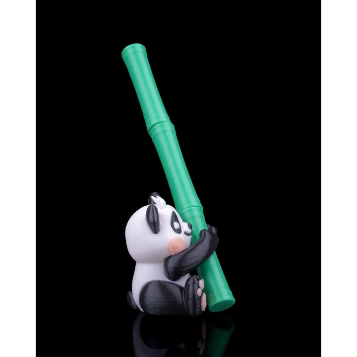 Panda Équilibriste De Bambou – Jeu D'Adresse Magnétique