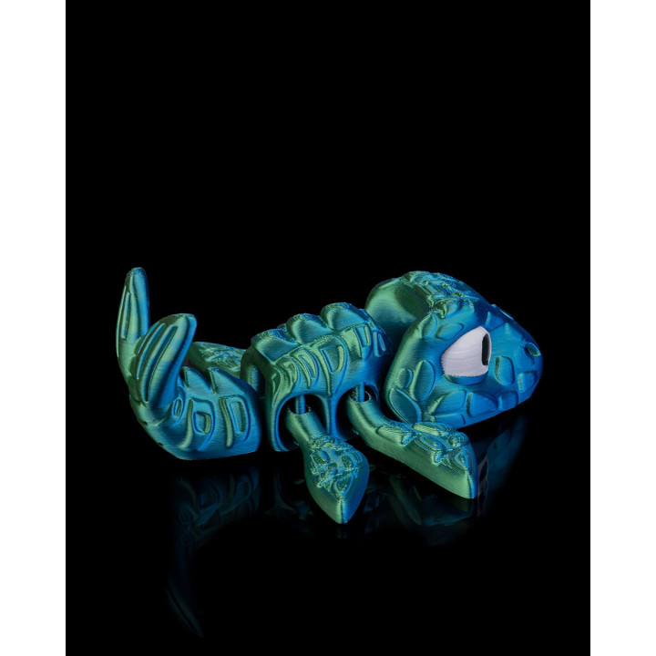 Mosasaure Flexi Articulé – Dinosaure Marin Jouet Déco