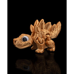 Stégosaure Flexi Articulé – Figurine Dinosaure Mignonne