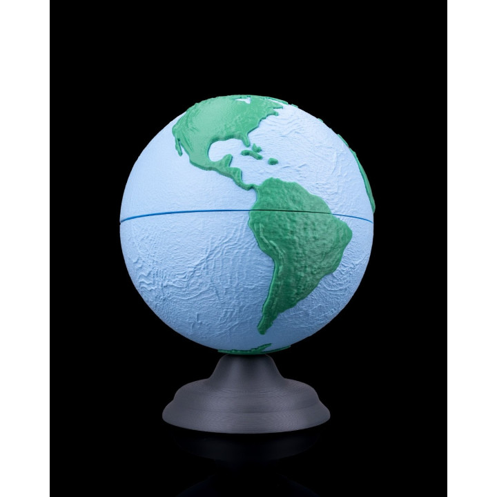 Globe Terrestre À Couches – Voyage Au Centre De La Terre
