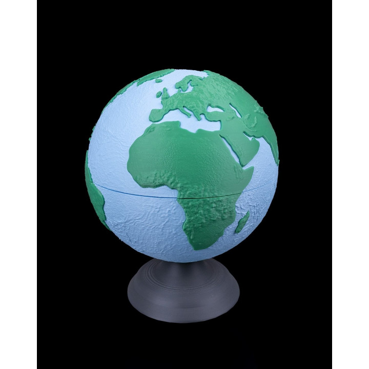 Globe Terrestre À Couches – Voyage Au Centre De La Terre