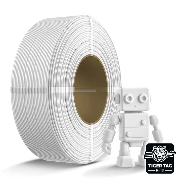 Sunlu - PETG - Blanc (White) - 1,75 mm - 1 kg - Refill avec RFID Tiger