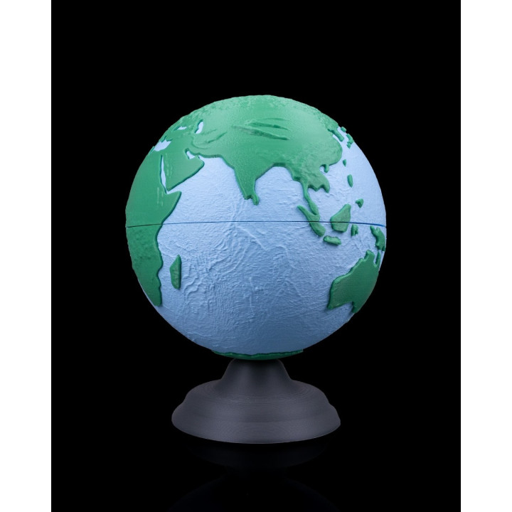 Globe Terrestre À Couches – Voyage Au Centre De La Terre