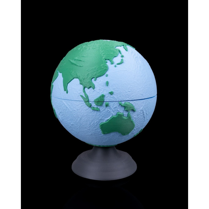 Globe Terrestre À Couches – Voyage Au Centre De La Terre