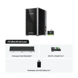 xTool - F2 ULTRA Kit de Luxe - Graveur Laser Double MOPA 60W + Diode 40W