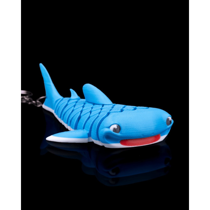 Mark Le Requin Baleine – Porte-Clés Articulé