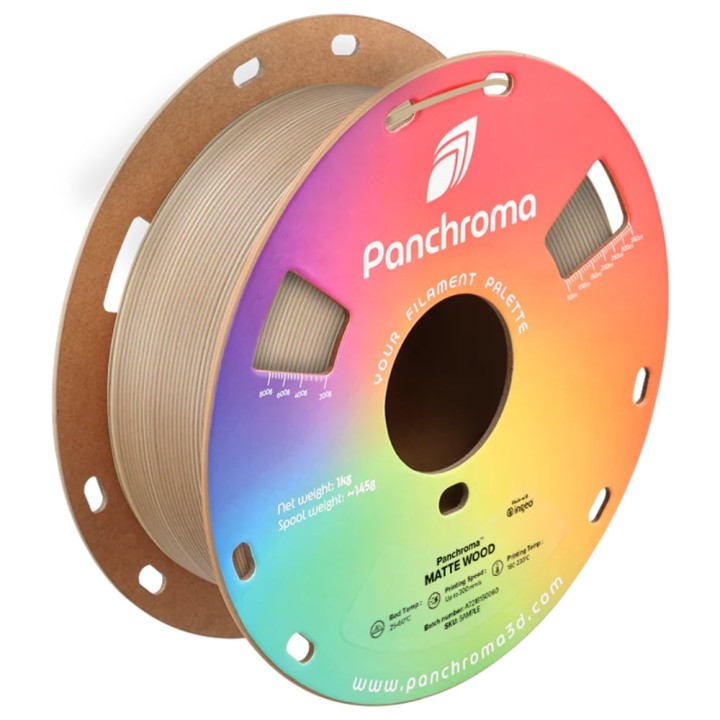 Panchroma PLA - Mat Dégradé Bois (Gradient Matte Wood) - 1,75 mm - 1 k