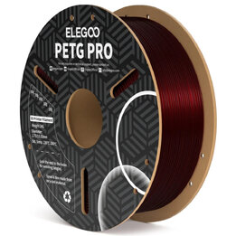 Elegoo - PETG Pro - Rouge Bordeaux - 1,75 mm - 1 kg | Maison Drab