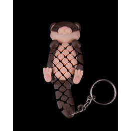 Dottie La Loutre – Porte-Clés Articulé Kawaii