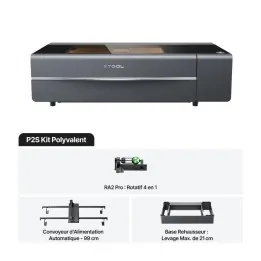 xTool - P2S 55W - Classe IV - Kit Polyvalent