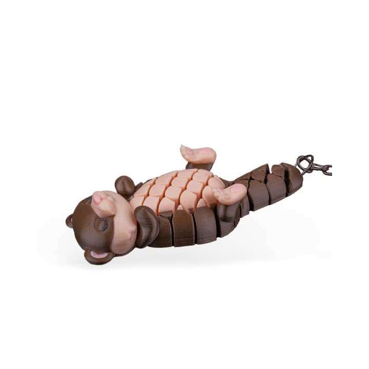 Dottie La Loutre – Porte-Clés Articulé Kawaii