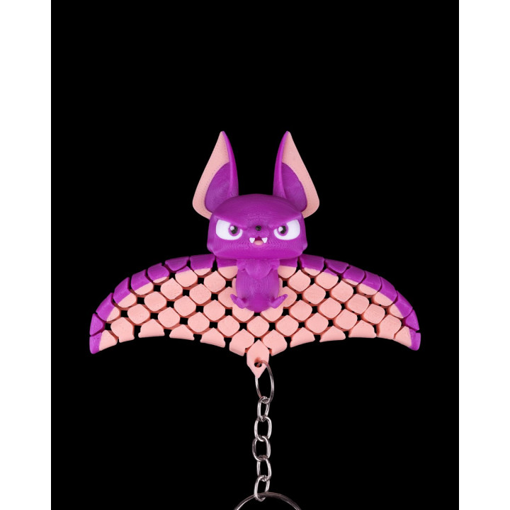 Beth La Chauve-Souris – Porte-Clés Articulé Kawaii