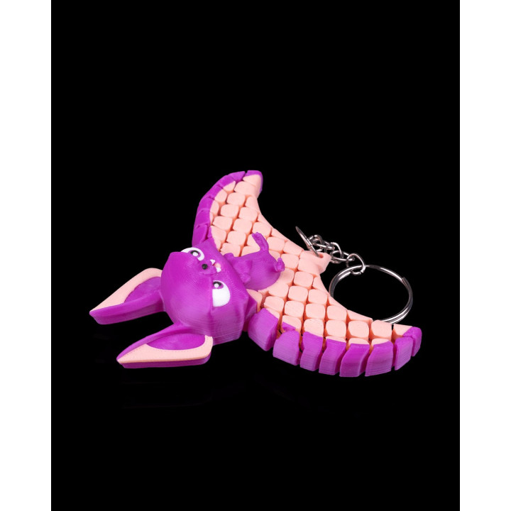 Beth La Chauve-Souris – Porte-Clés Articulé Kawaii