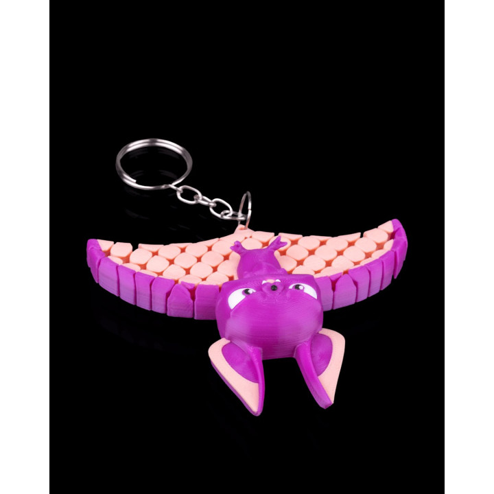 Beth La Chauve-Souris – Porte-Clés Articulé Kawaii