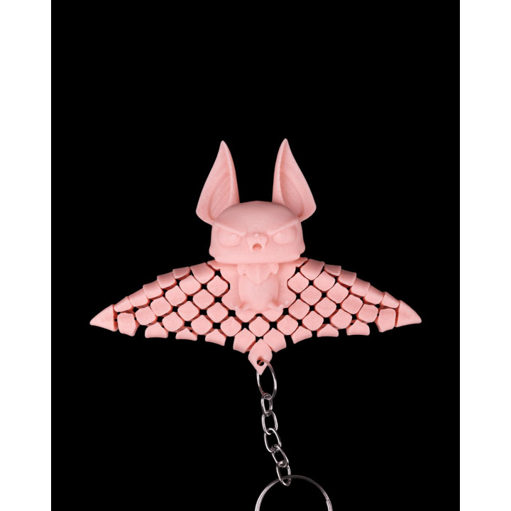 Beth La Chauve-Souris – Porte-Clés Articulé Kawaii