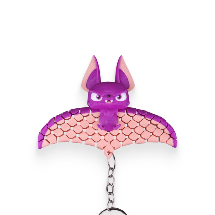 Beth La Chauve-Souris – Porte-Clés Articulé Kawaii