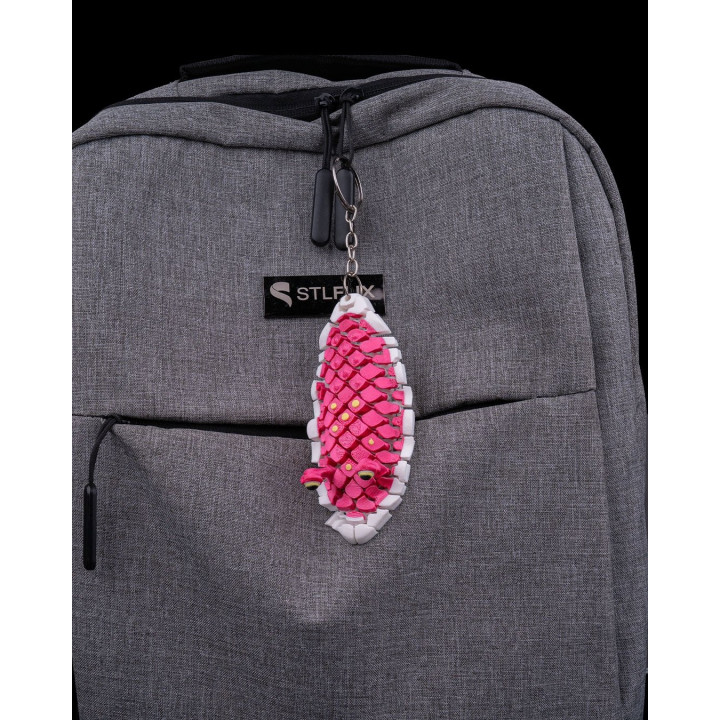 Doug La Limace De Mer – Porte-Clés Articulé Coloré