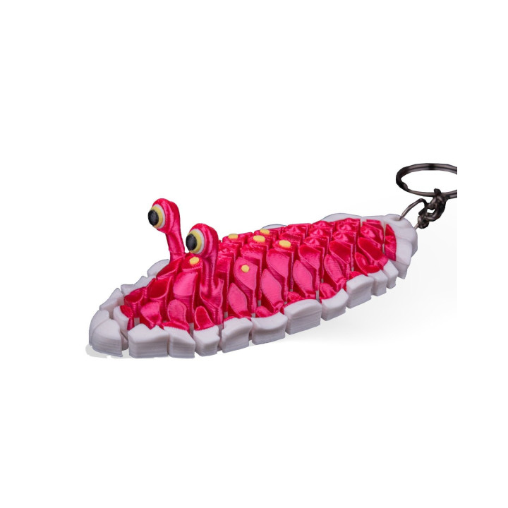Doug La Limace De Mer – Porte-Clés Articulé Coloré