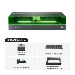xTool - S1 20W - Kit de Luxe