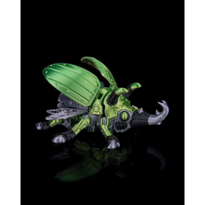 Rh1-B7L Horncrusher – Scarabée Mécanique Figurine Collector