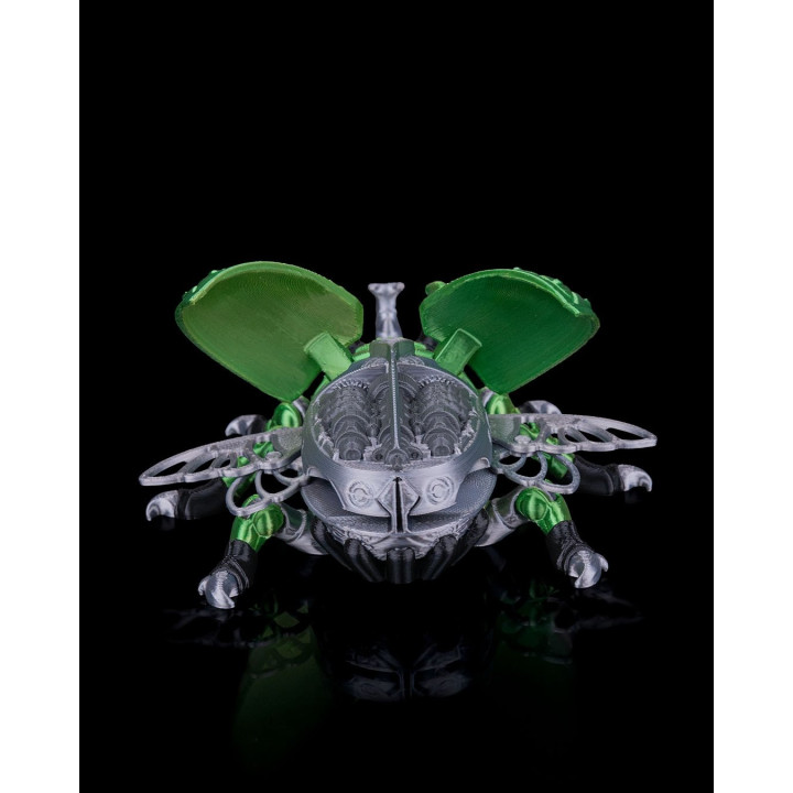Rh1-B7L Horncrusher – Scarabée Mécanique Figurine Collector