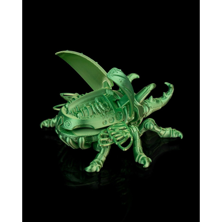 Rh1-B7L Horncrusher – Scarabée Mécanique Figurine Collector
