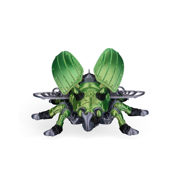 Rh1-B7L Horncrusher – Scarabée Mécanique Figurine Collector