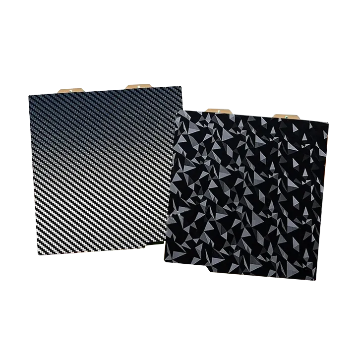 Ziflex - Bambu Lab A1 Mini - PEO & Fibre de Carbon PET Smooth - 184 x 184 mm