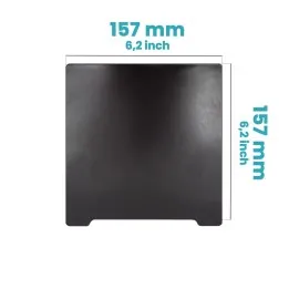 Ziflex - Base Magnétique High Temp 157 x 157 mm - Flashforge Finder