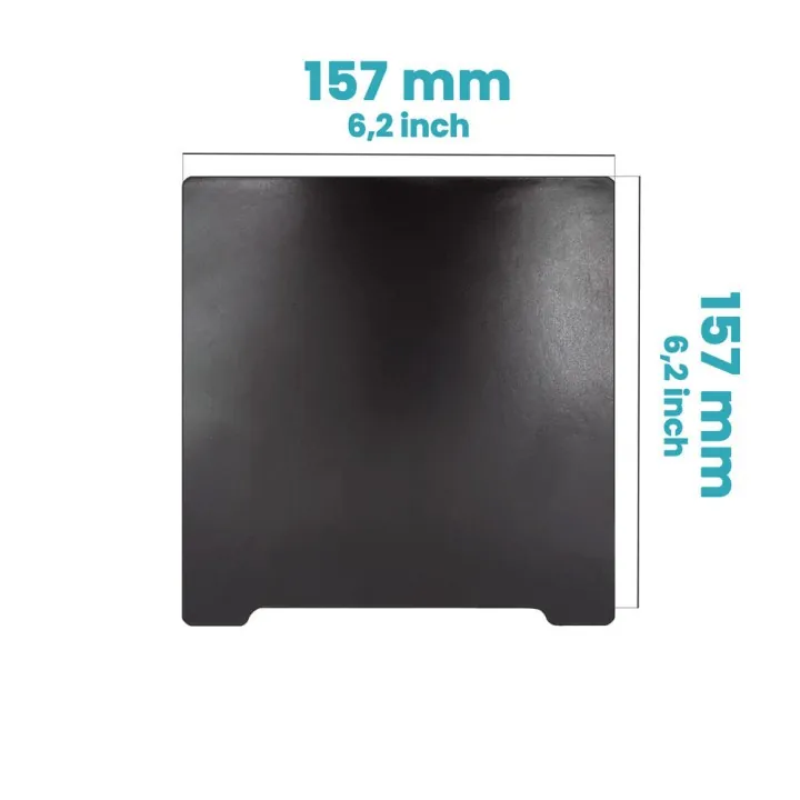 Ziflex - Base Magnétique High Temp 157 x 157 mm - Flashforge Finder