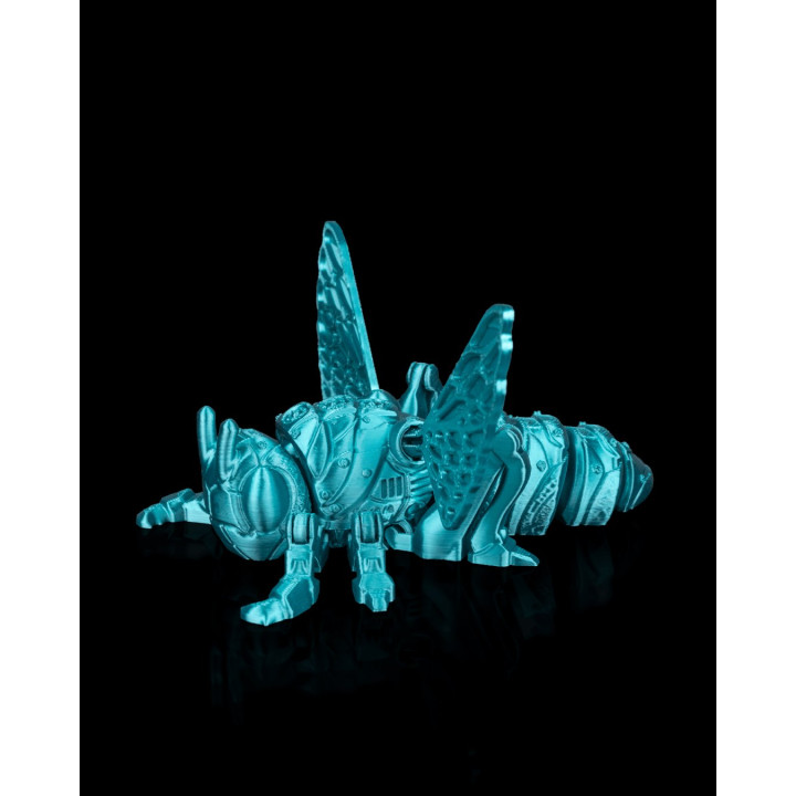 Sonicleaper – Cigale Robotique Articulée Bicolore