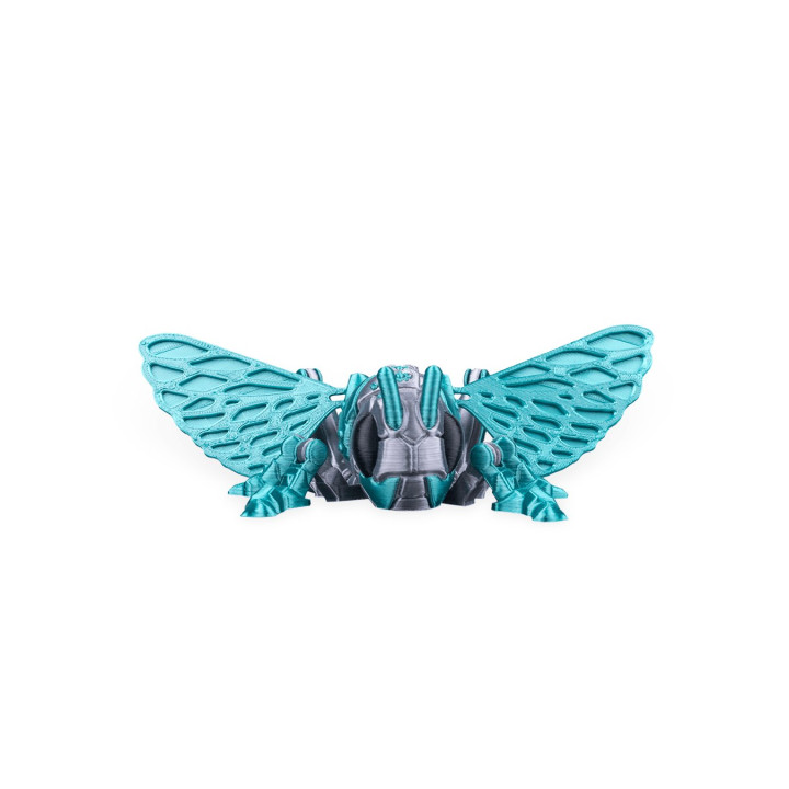 Sonicleaper – Cigale Robotique Articulée Bicolore