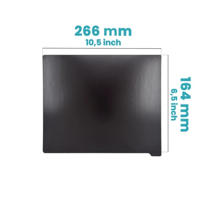 Ziflex - Base Magnétique High Temp 266 x 164 mm - Dremel 3D45