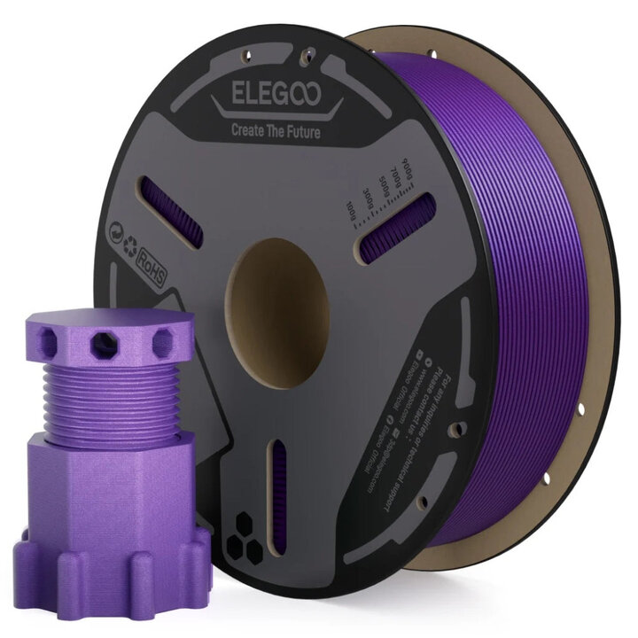 Elegoo - PETG-CF - Violet - 1,75 mm - 1 kg | Maison Drabiec