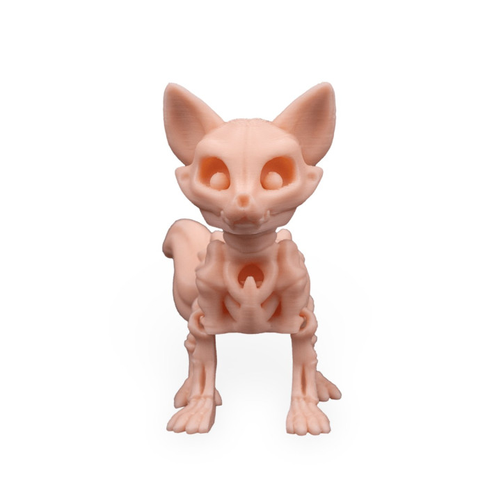 Renard Squelette – Figurine Décorative Originale | Made In Occitanie