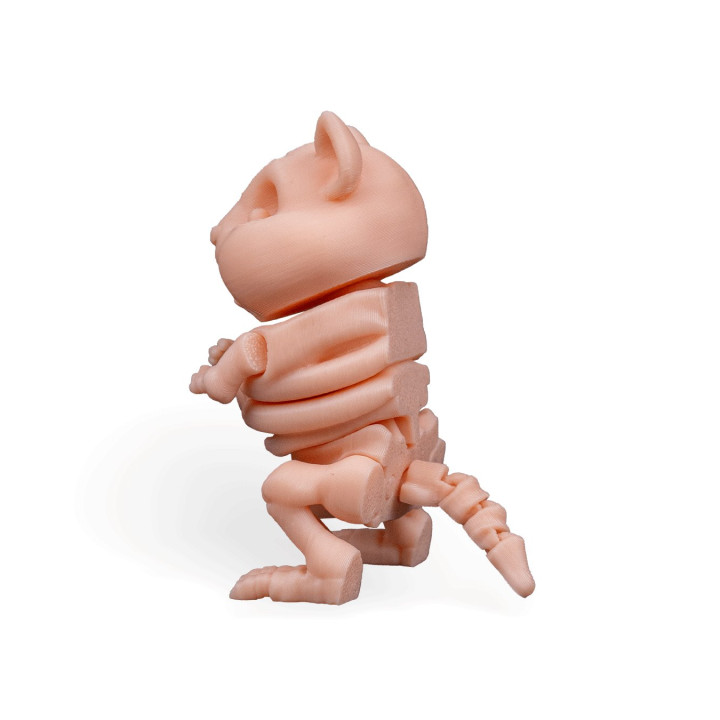 Hamster Squelette Articulé – Figurine Décorative Originale