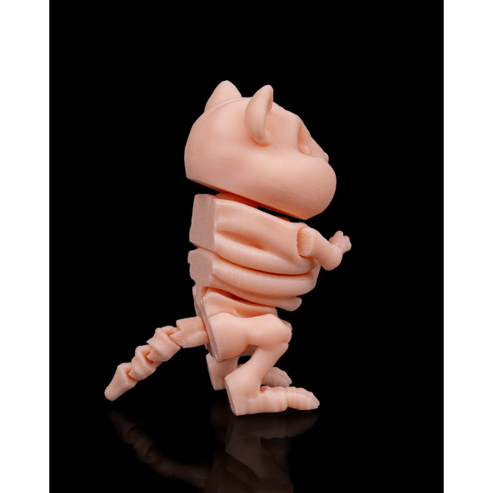 Hamster Squelette Articulé – Figurine Décorative Originale