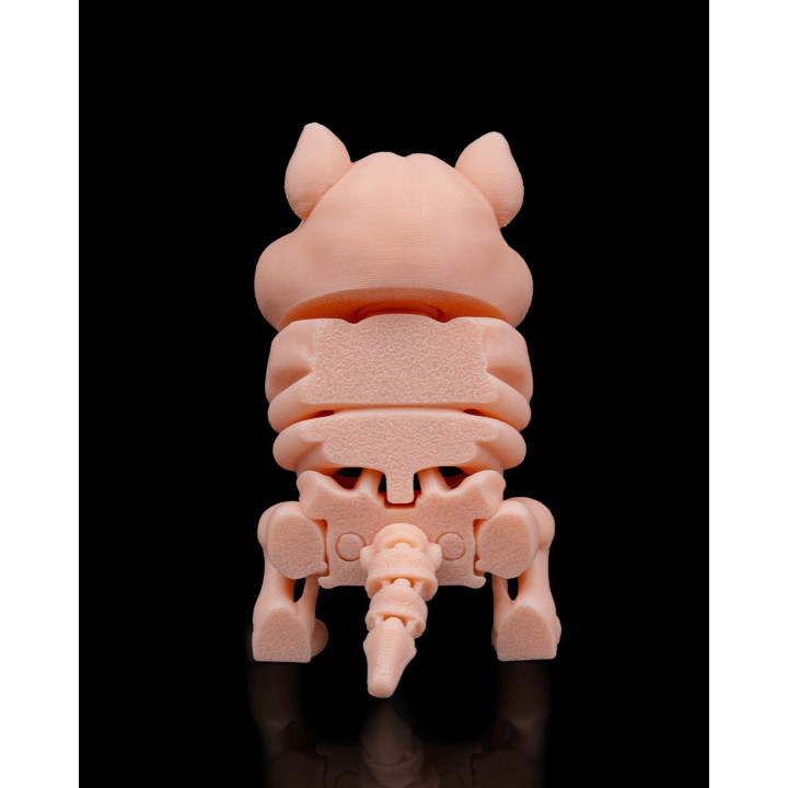 Hamster Squelette Articulé – Figurine Décorative Originale