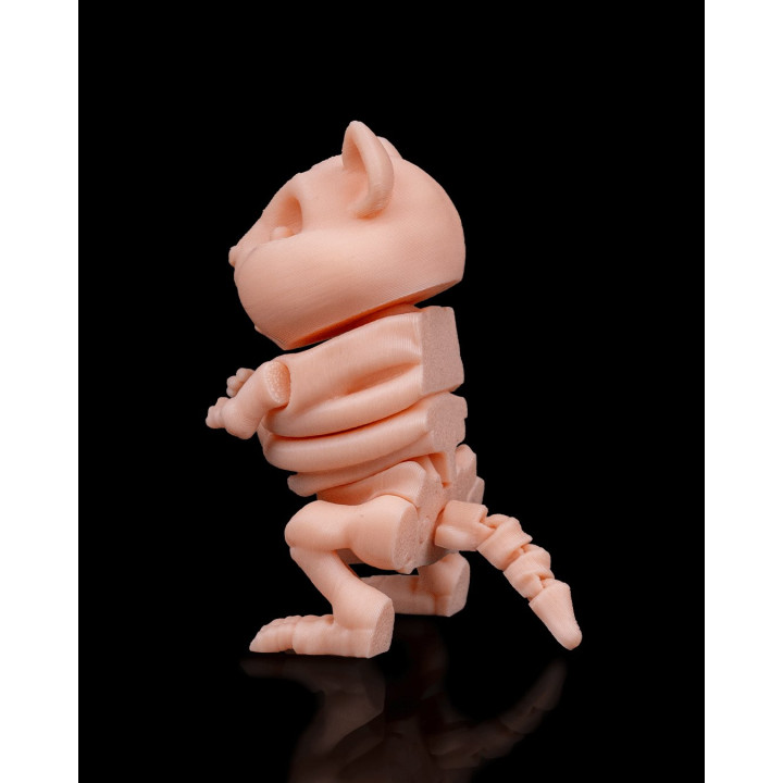 Hamster Squelette Articulé – Figurine Décorative Originale