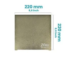Ziflex - Plateau Flexible PEI 220 x 220 mm Textured