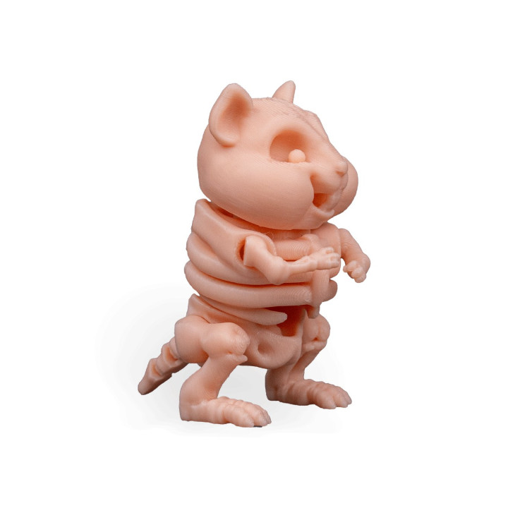 Hamster Squelette Articulé – Figurine Décorative Originale