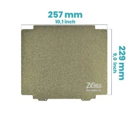 Ziflex - Plateau Flexible PEI 257 x 229 mm Textured - Ultimaker 2/2+/3
