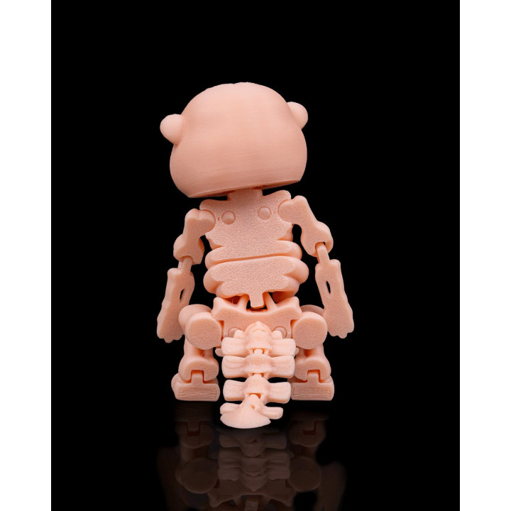Castor Squelette Articulé – Figurine Décorative Originale