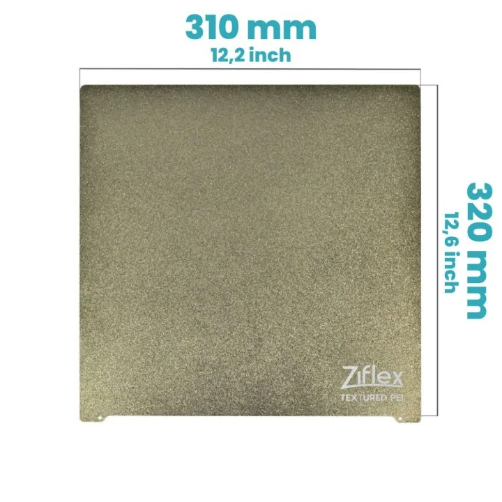 Ziflex - Plateau Flexible PEI 310 x 320 mm Textured